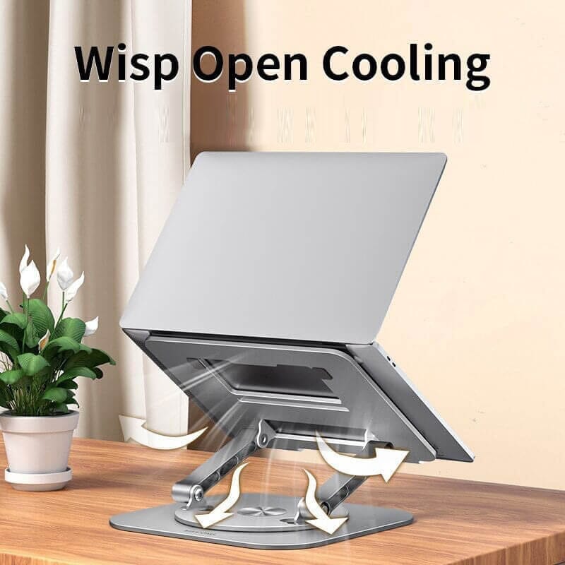 Laptopständer Aluminiumlegierung rotierender Halter | Brehn