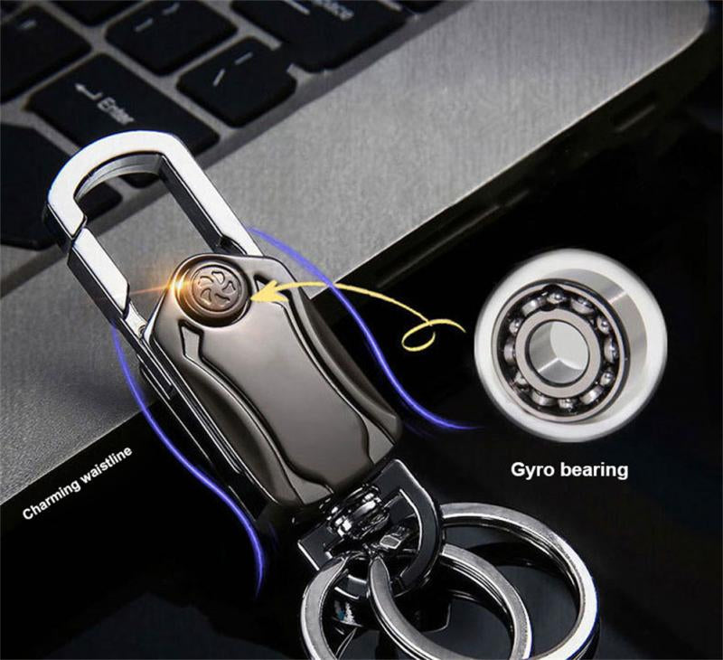 Multifunktionaler 360 Rotierender Autoschlüsselanhänger | Brehn