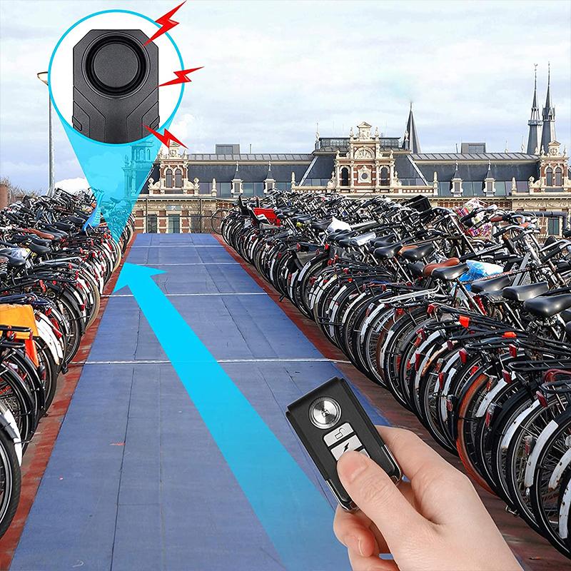 Drahtloses Diebstahlalarmsystem für Fahrräder