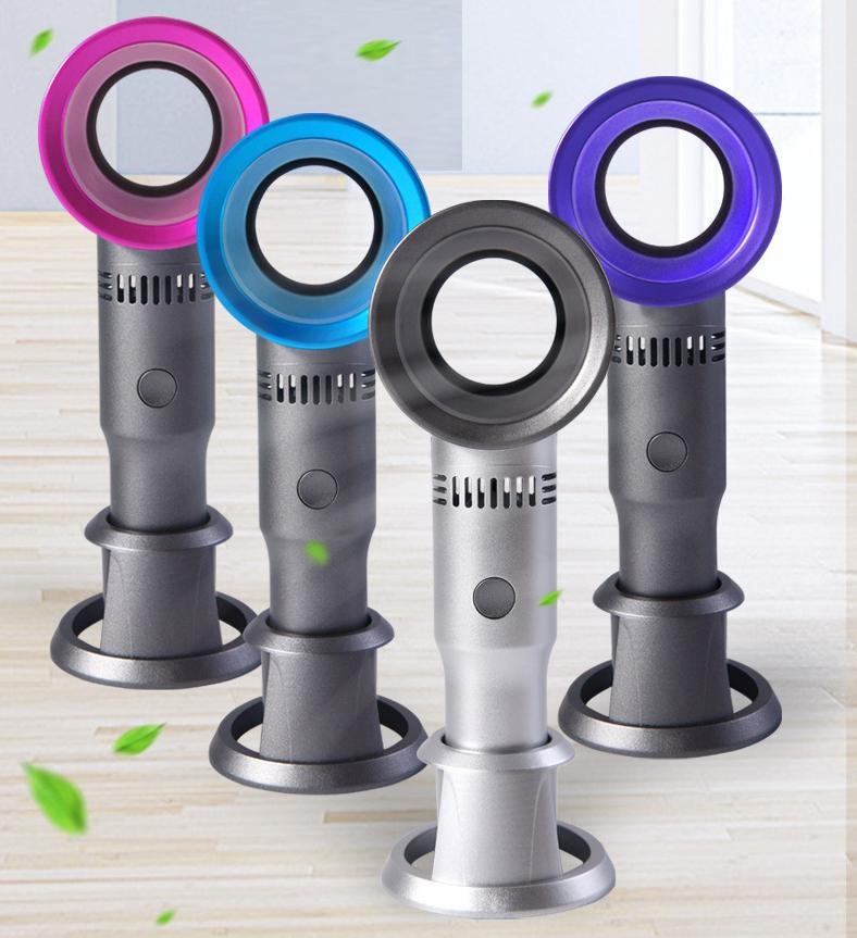 Tragbarer USB wiederaufladbarer bladloser Ventilator, starker Wind ohne Klinge | Brehn