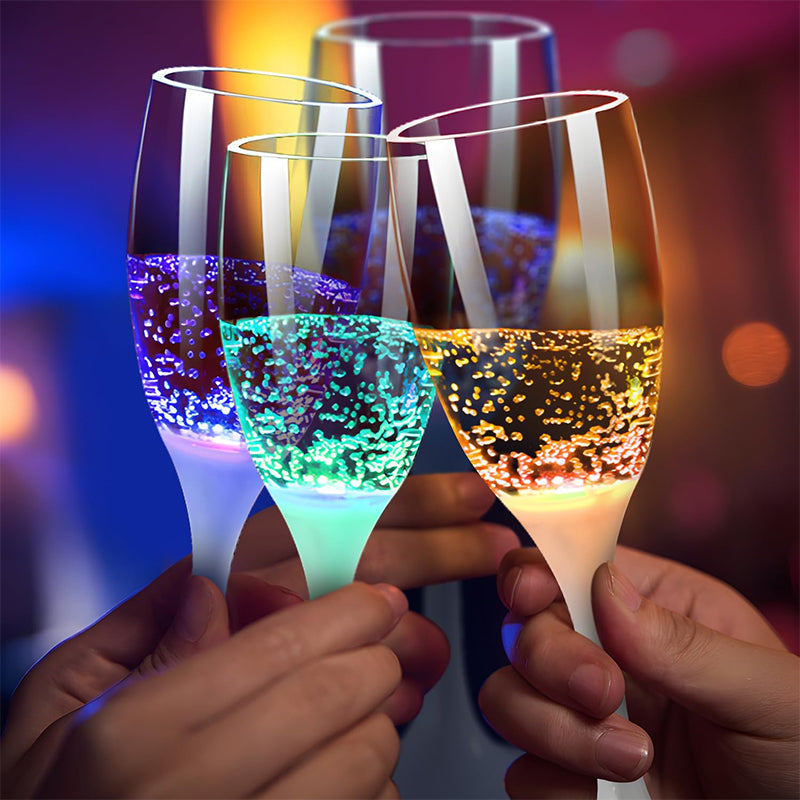 Brehn | LED beleuchtetes Champagnerglas