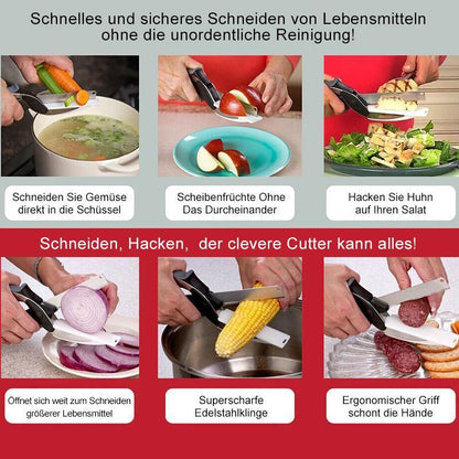 EdgeCut | Vielseitige Küchenschere aus Edelstahl