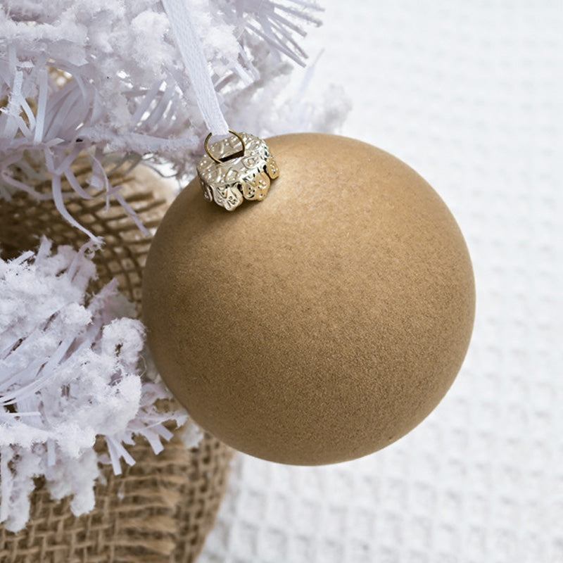Brehn | Samt Weihnachtsornamente. 12 Stück