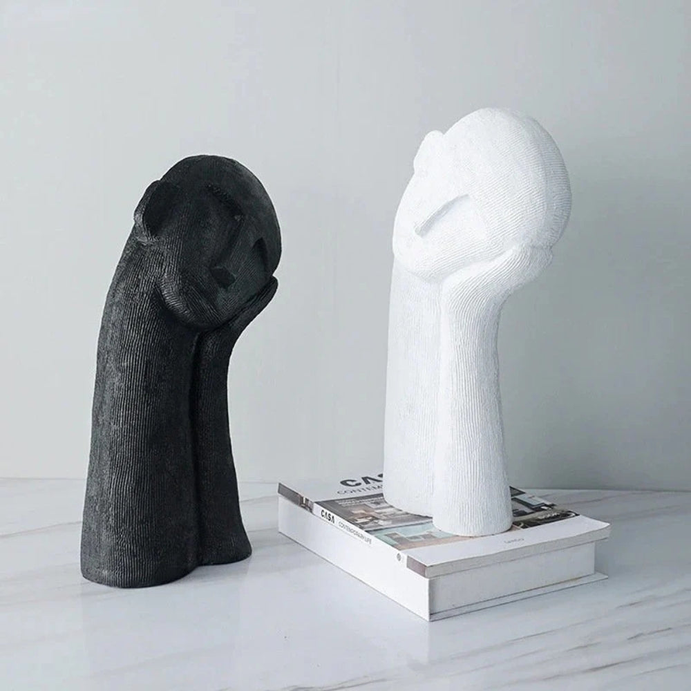Abstrakte Ruhende Figuren Skulptur | Brehn