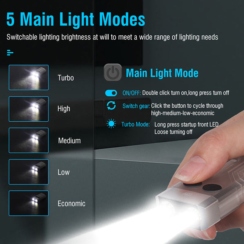 V10 Mini Tragbare Taschenlampe | Brehn