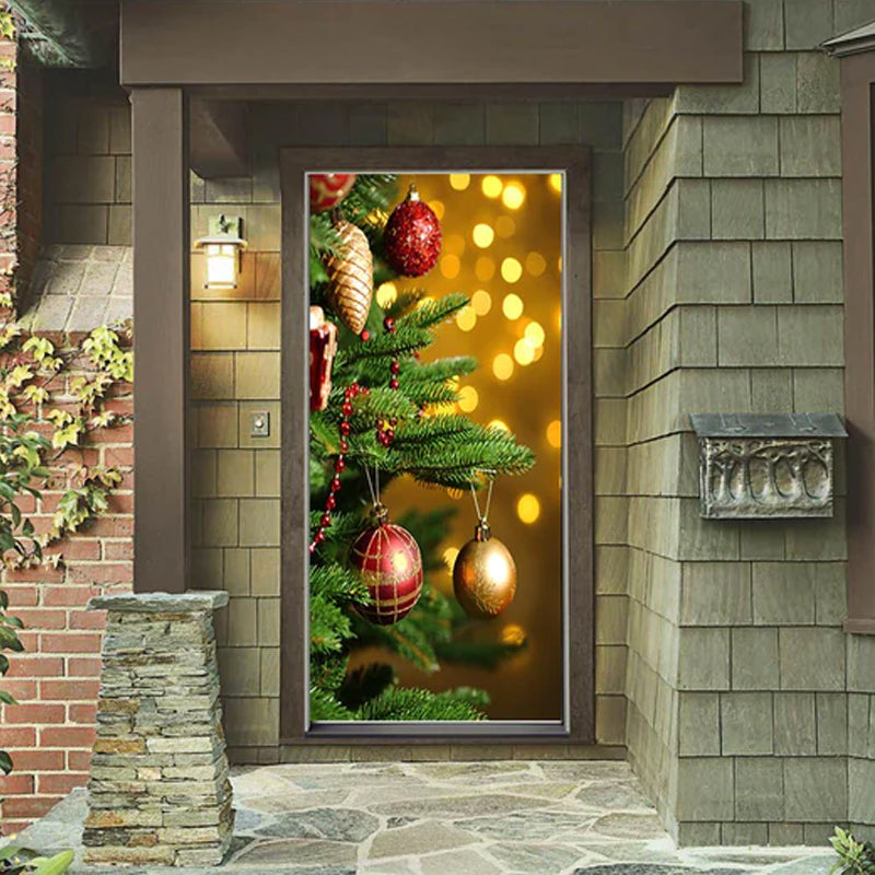 Brehn | Nightmare Before Christmas Außen dekorations Requisiten Weihnachts Elfen Tür Abdeckung