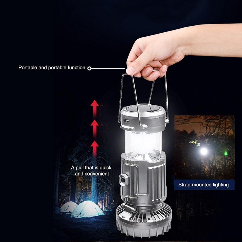 Outdoor LED Camping Licht mit Ventilator | Brehn