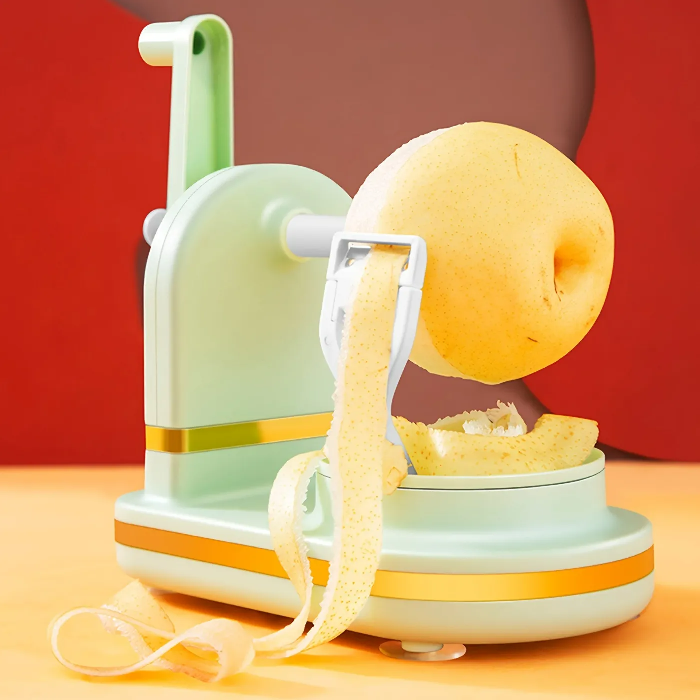 Obstschäler | Schnellkurbel-Küchenhelfer