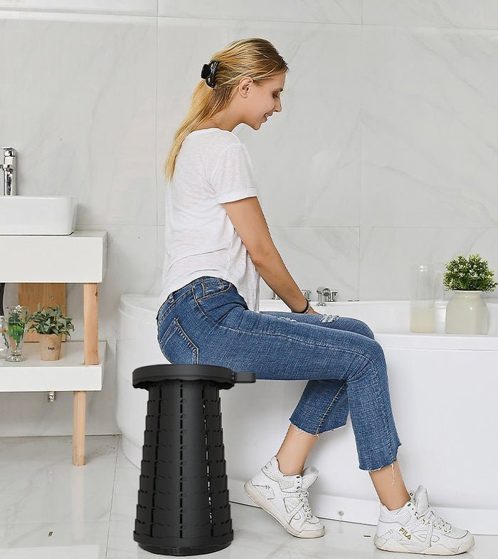- Kompakter und faltbarer Hocker - praktisch und elegant | Brehn
