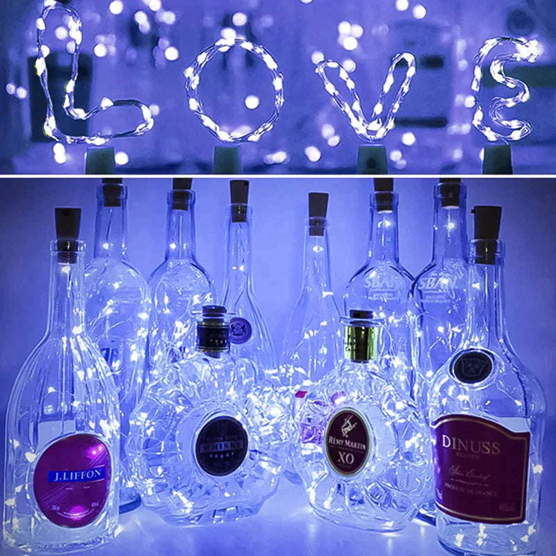 LED-Weinflaschenlichter Kork Nachtlicht DIY Decor Lift - Stück | Brehn