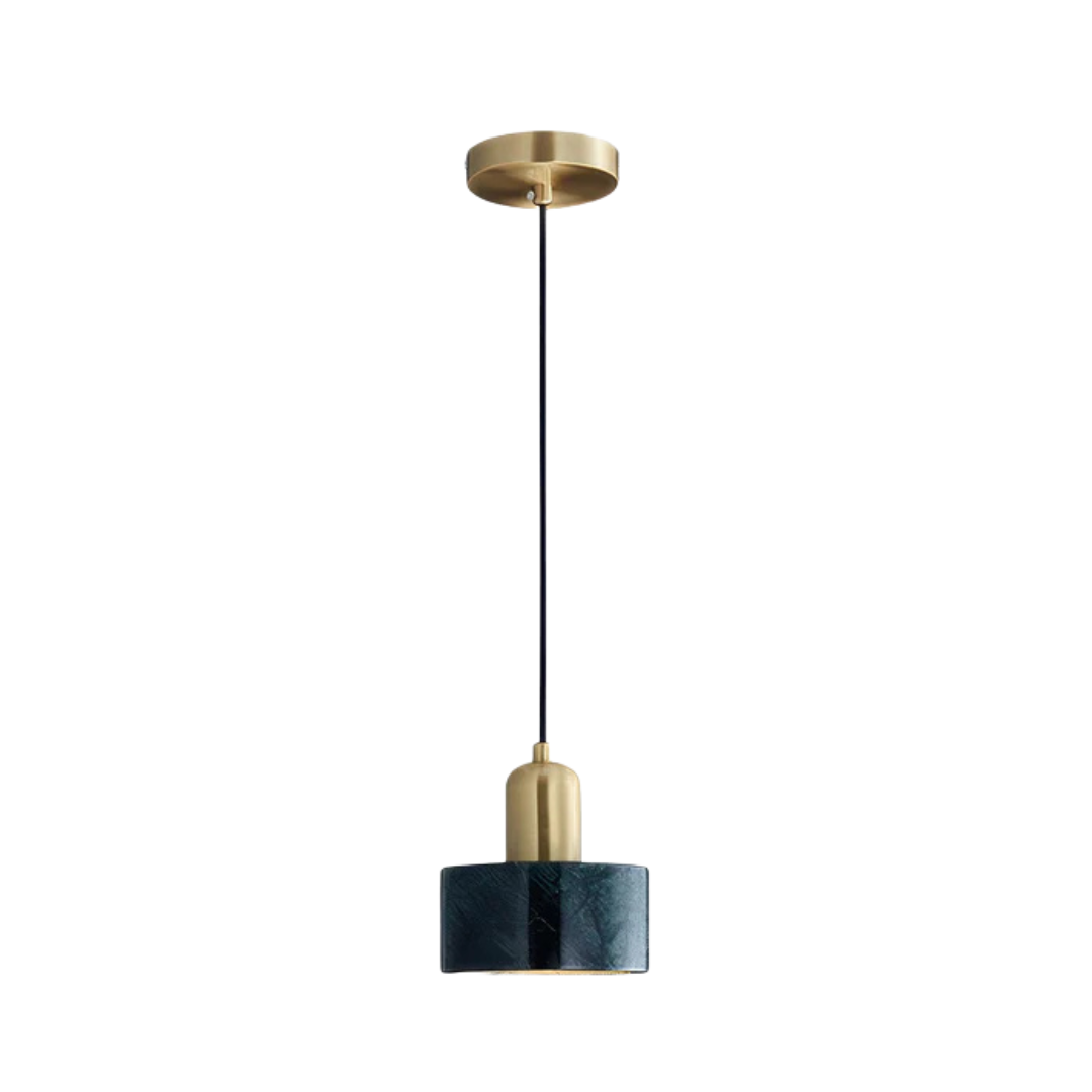 Brehn | Design Pendelleuchte mit Goldakzent