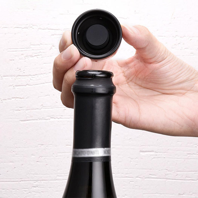 Brehn | Silikonversiegelter Rotwein- & Champagnerverschluss