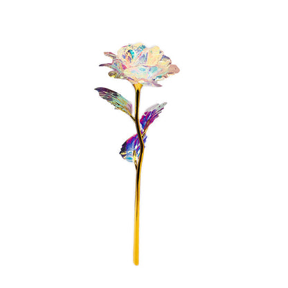 Glänzende schlafende Rose Valentinstag