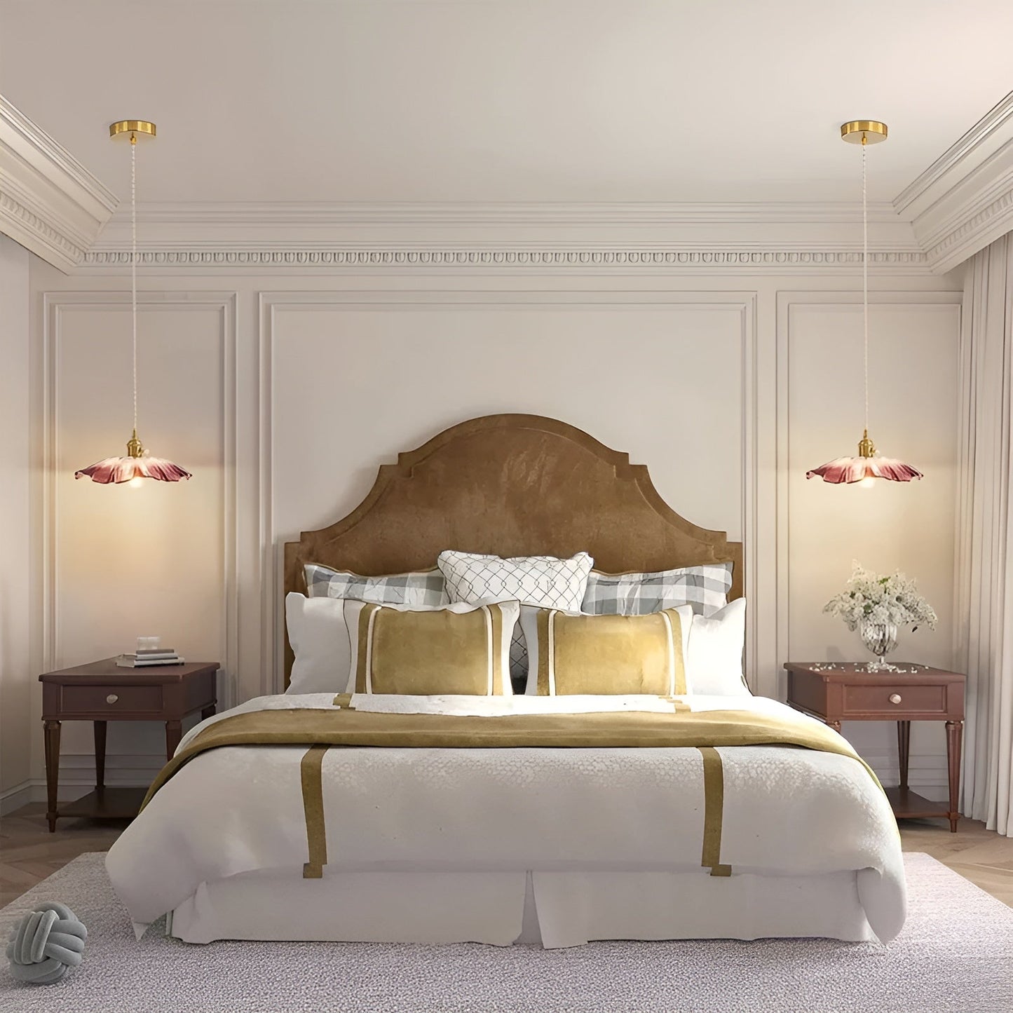 Hängelampe mit Blumenmotiv – Warmes Licht & stilvolles Design | Für Ihr Zuhause