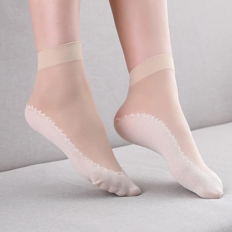 Seidige Baumwolle Anti-Rutsch Socken | Brehn