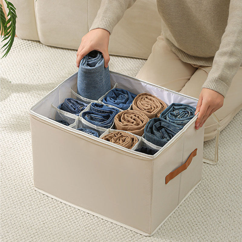 Brehn | Zusammenklappbare Schuh-Organizer-Box mit transparentem Deckel