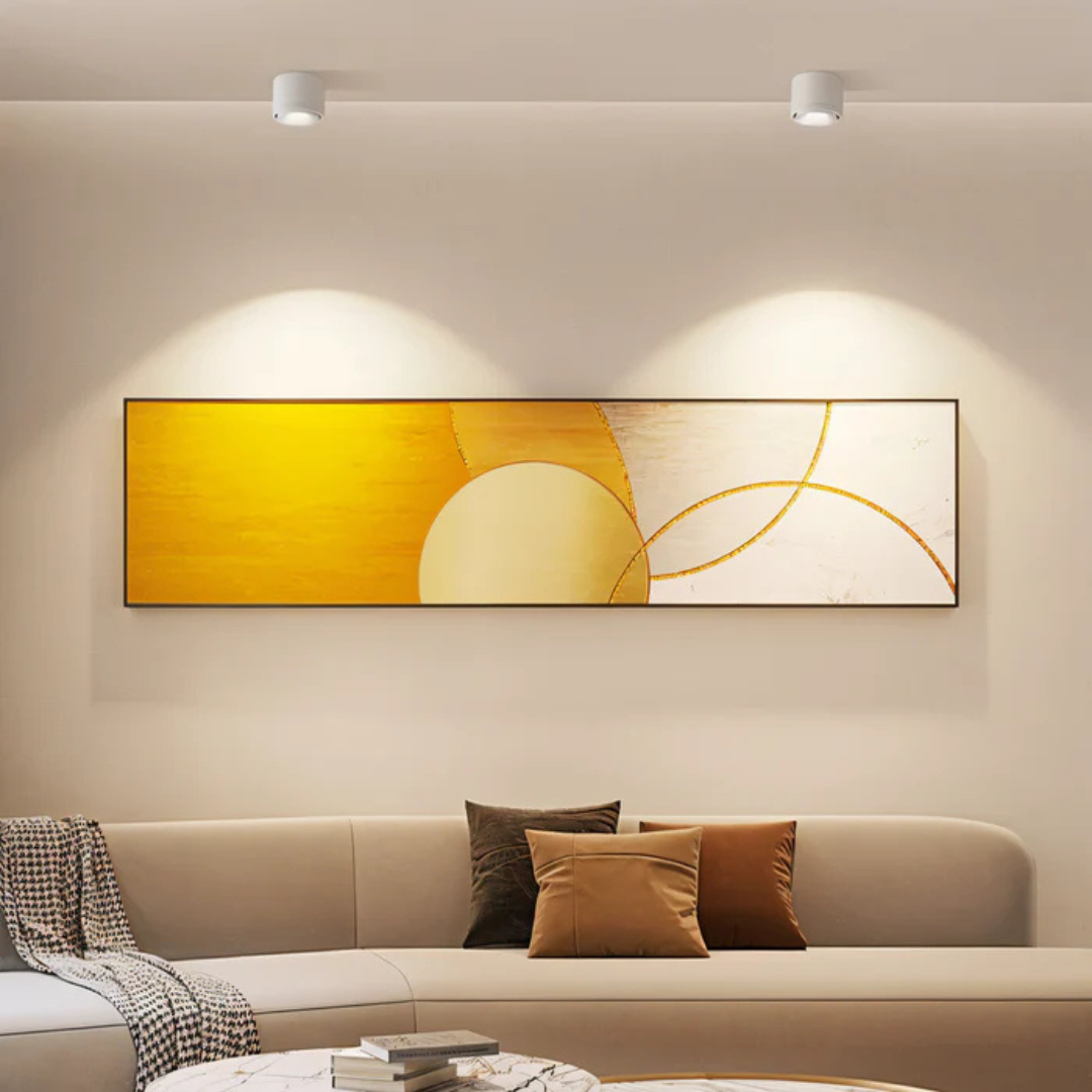 Brehn | Minimalistische LED-Deckenlampe | 360° drehbares Design