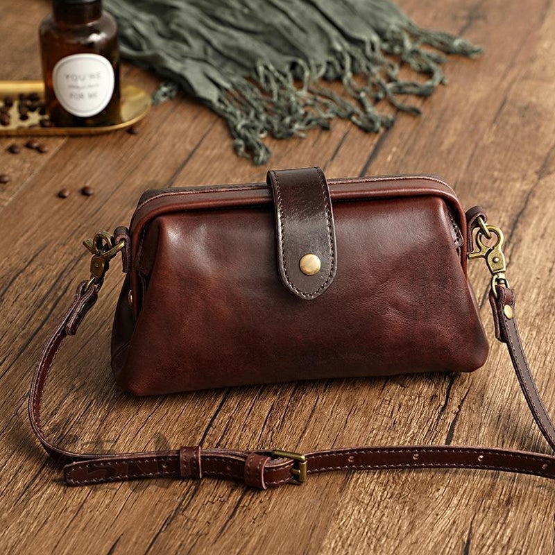 Brehn | Vintage handgemachte Ledertasche