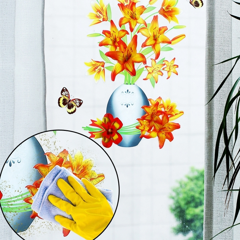 Brehn | 3D Vase Wandaufkleber