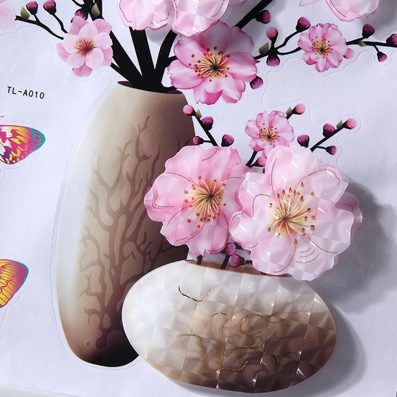 Brehn | 3D Vase Wandaufkleber