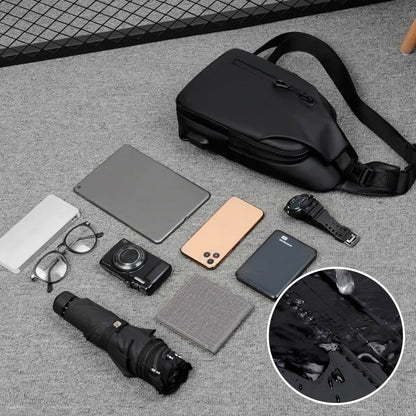UrbanShield Wasserdichte Umhängetasche mit Diebstahlschutzdesign | Brehn