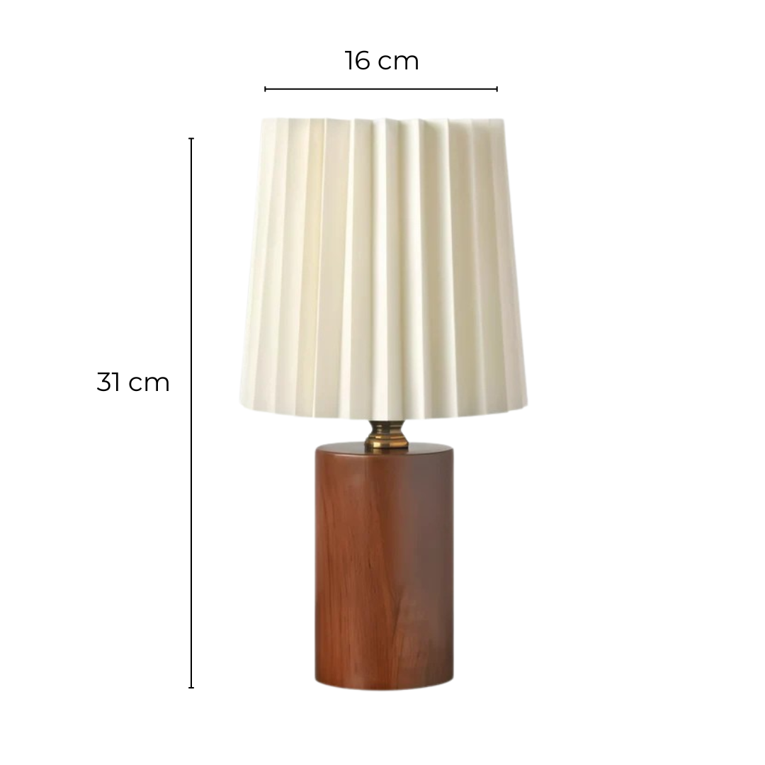 Brehn | Holz LED Tischlampe