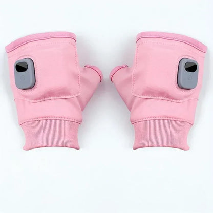 USB-wiederaufladbare, beheizbare fingerlose Handschuhe