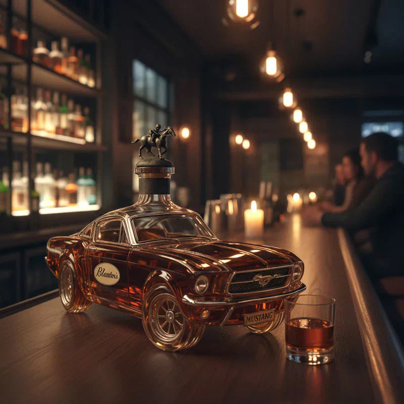 Brehn | OutlawFlask | Limitierte Edition Bronco Whiskey Flasche