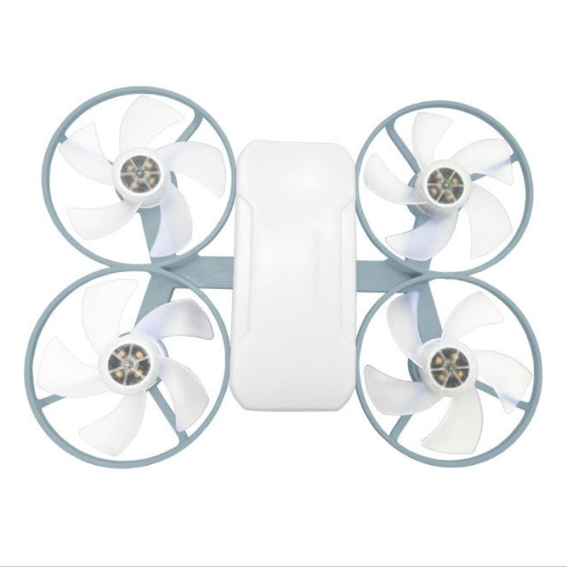 Moderner Deckenventilator mit vier Blättern und Licht | Brehn