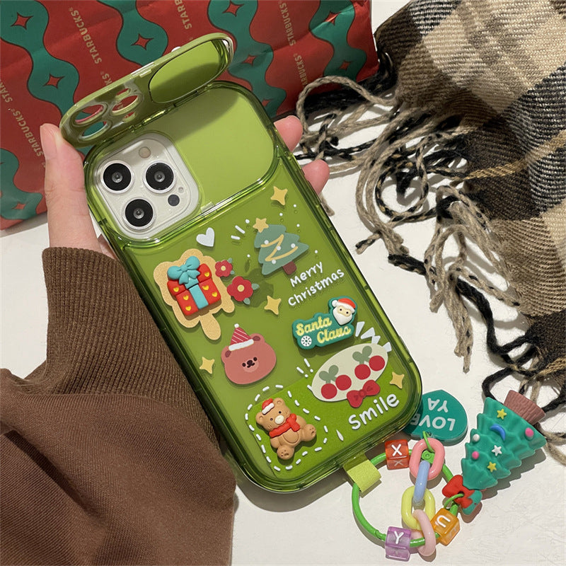 Brehn | Weihnachtsbaum-Anhänger iPhone-Hülle mit Spiegel