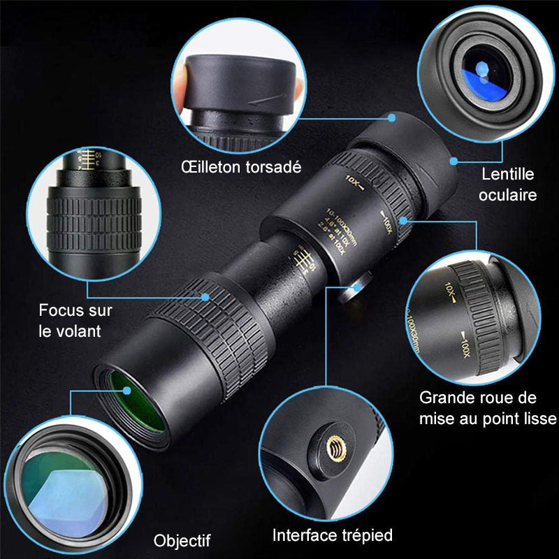 Super Telephoto Zoom Monokular Teleskop 4K | Brehn