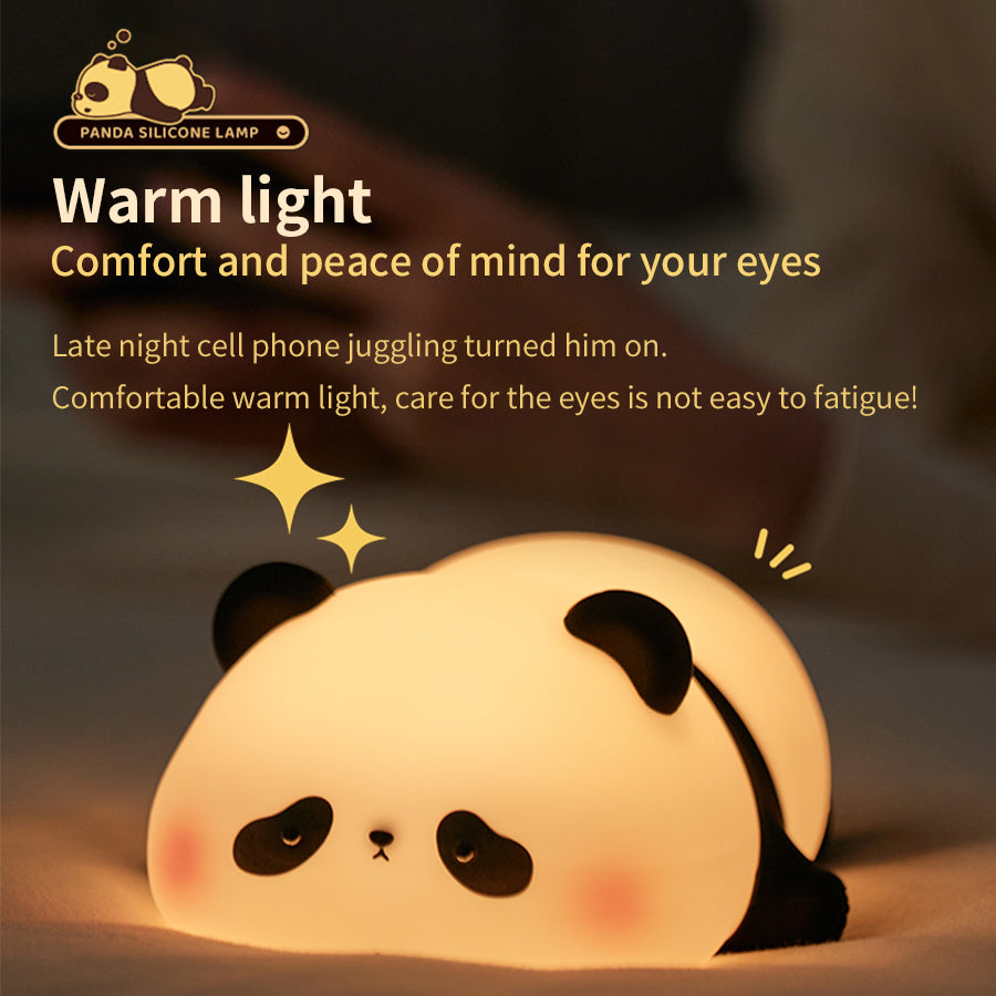 VIvolux | Lazy Panda Touch Sensor Nachtlampe