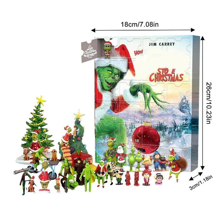 Brehn | Grüner Monster Weihnachts-Adventskalender - Weihnachtsgeschenk
