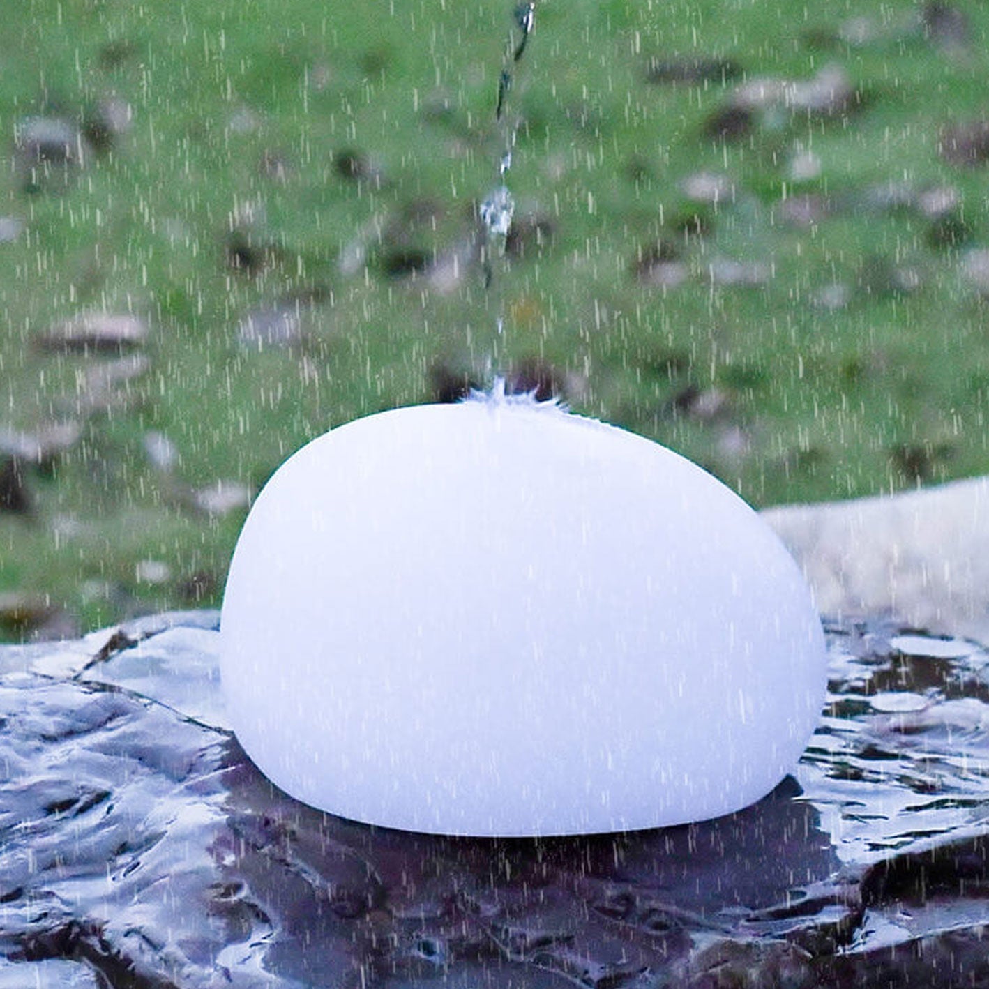 Solar wasserdicht PE sphärische LED Außen dekorative Rasenlicht | Brehn