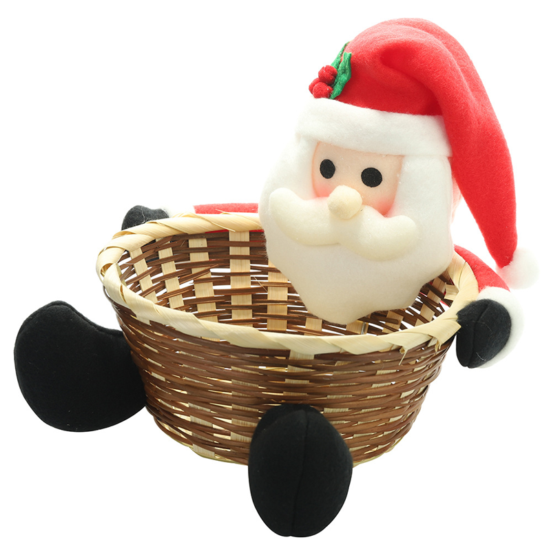 Brehn | Weihnachten Süßigkeiten Geflochtener Korb