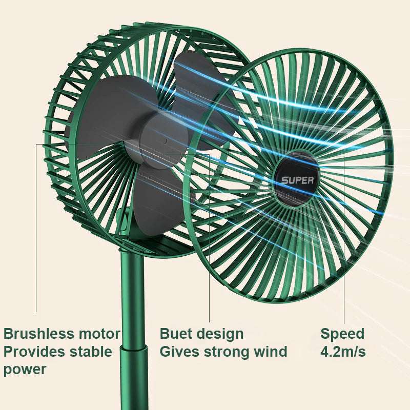 Protable Handheld/Hausfaltbarer Mini Ventilator | Brehn