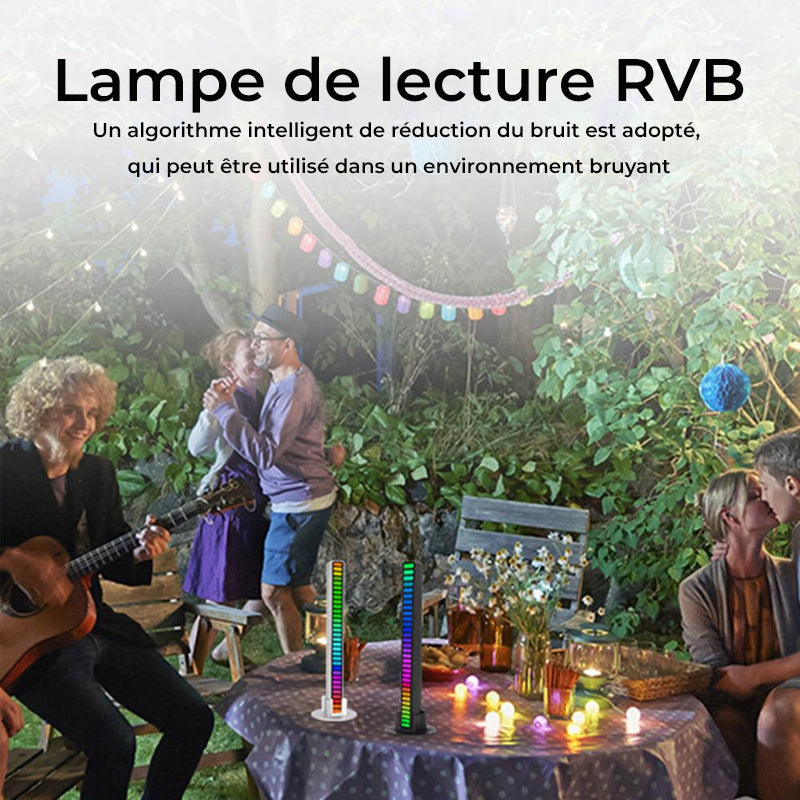 Sound-aktivierte RGB-Lichtleiste drahtlos | Brehn