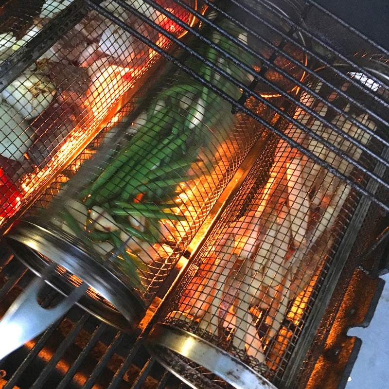 Zylindrischer Grillkorb | Brehn