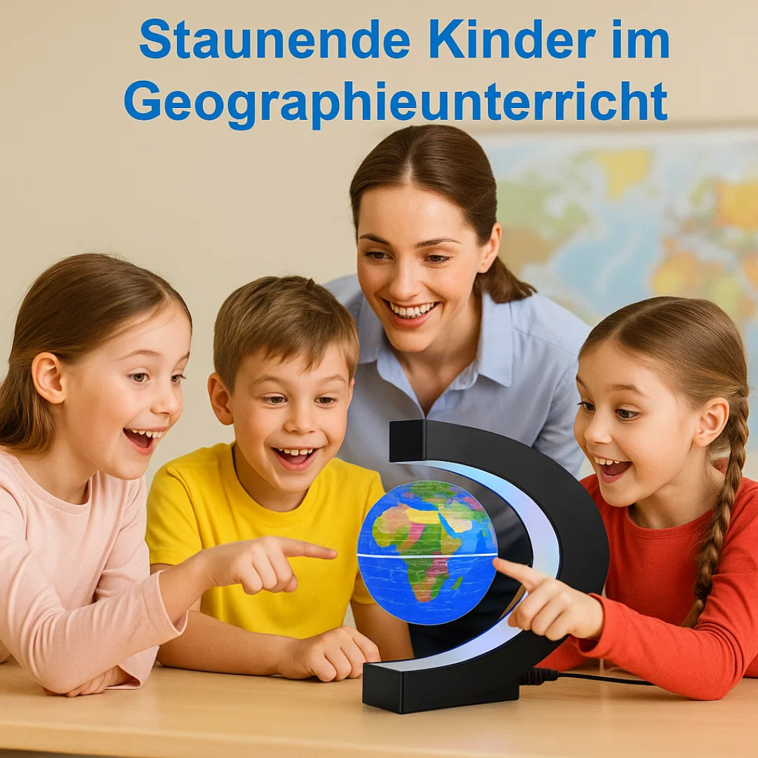 AstroGlobe LED-Weltkugel – Schwebende Globuslampe mit Magnetaufhängung
