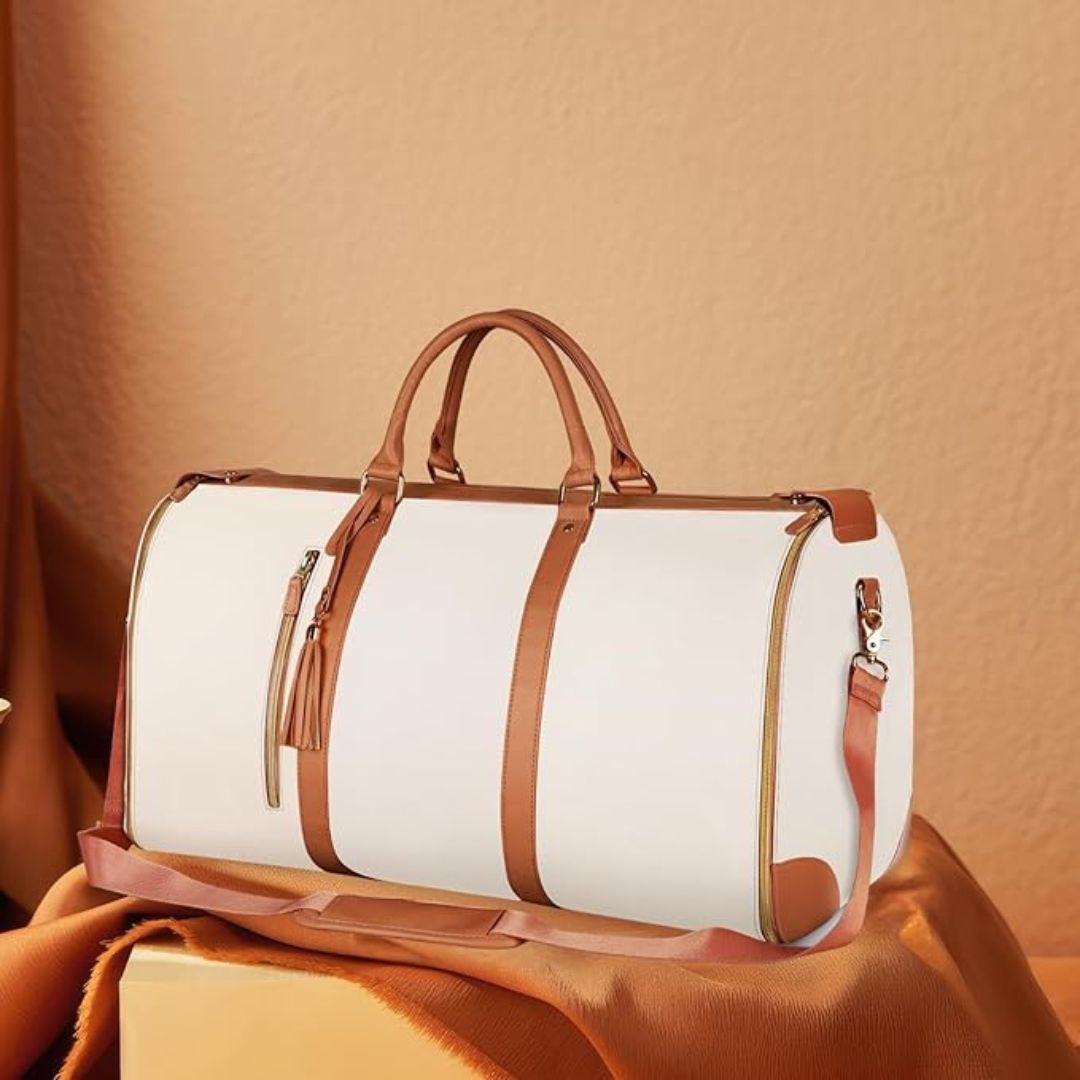 LuxeVoy – Umwandelbare Garderobe & Reise-Duffel-Tasche
