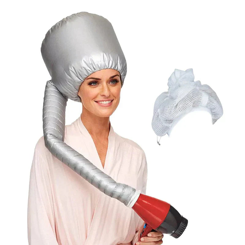 Netzhaube zum Trocknen von lockigem Haar