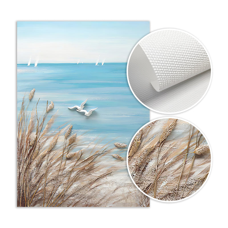 Skandinavische Naturlandschaft auf Leinwand
