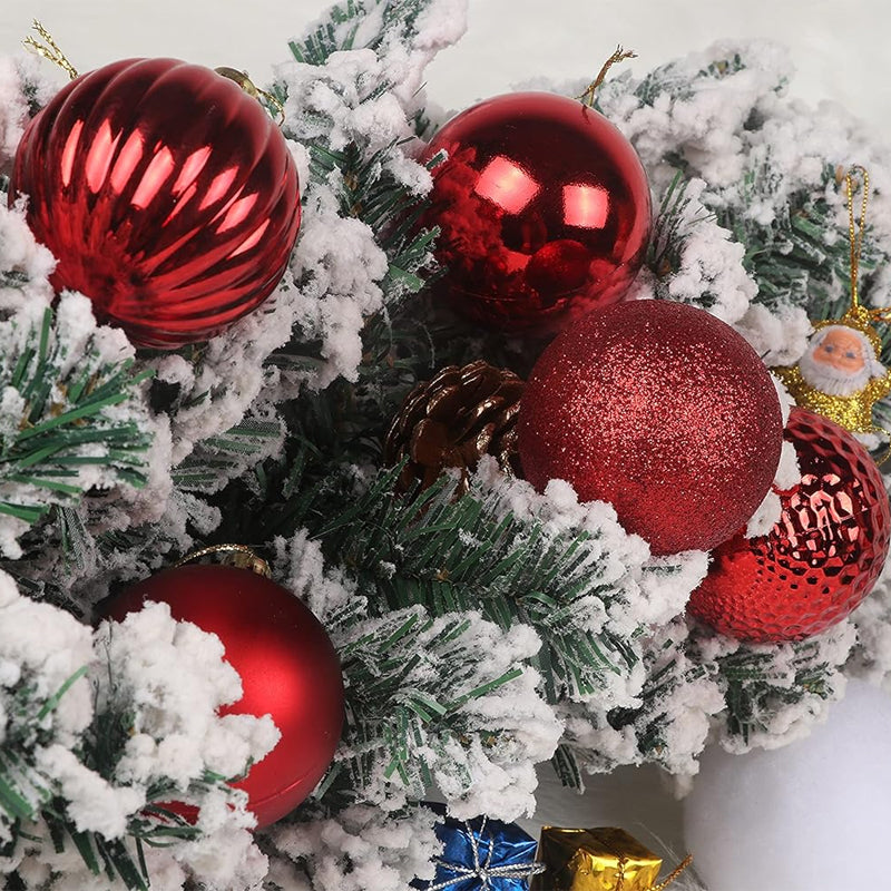 Brehn | 34pcs Weihnachtsbaumkugeln Ornamentes