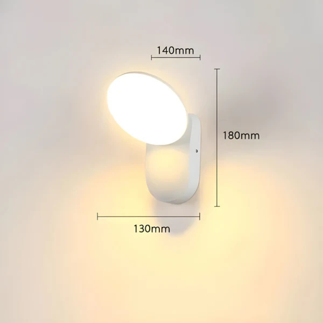 Brehn | Wasserdichte LED-Außenlampe mit Sensor