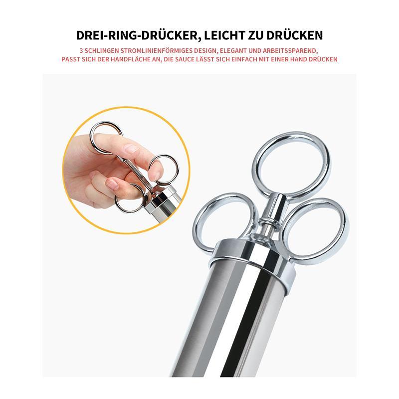 304 Gewürzspritze aus Edelstahl zu marinieren Fleisch in der Küche | Brehn