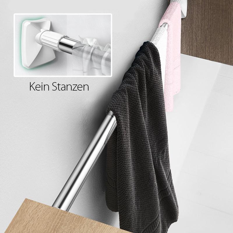 Brehn | Teleskop Kleidung Rod aus Edelstahl