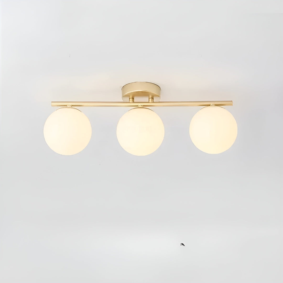 LED-Deckenleuchte aus Glas – Nordisches Design | Für Wohnzimmer & Schlafzimmer | Brehn