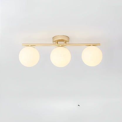 LED-Deckenleuchte aus Glas – Nordisches Design | Für Wohnzimmer & Schlafzimmer | Brehn