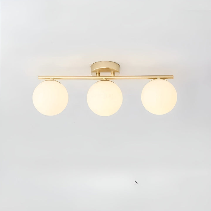 LED-Deckenleuchte aus Glas – Nordisches Design | Für Wohnzimmer & Schlafzimmer | Brehn