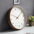 NordicGlow Holzwanduhr – Minimalistisches skandinavisches Design für zeitlose Eleganz